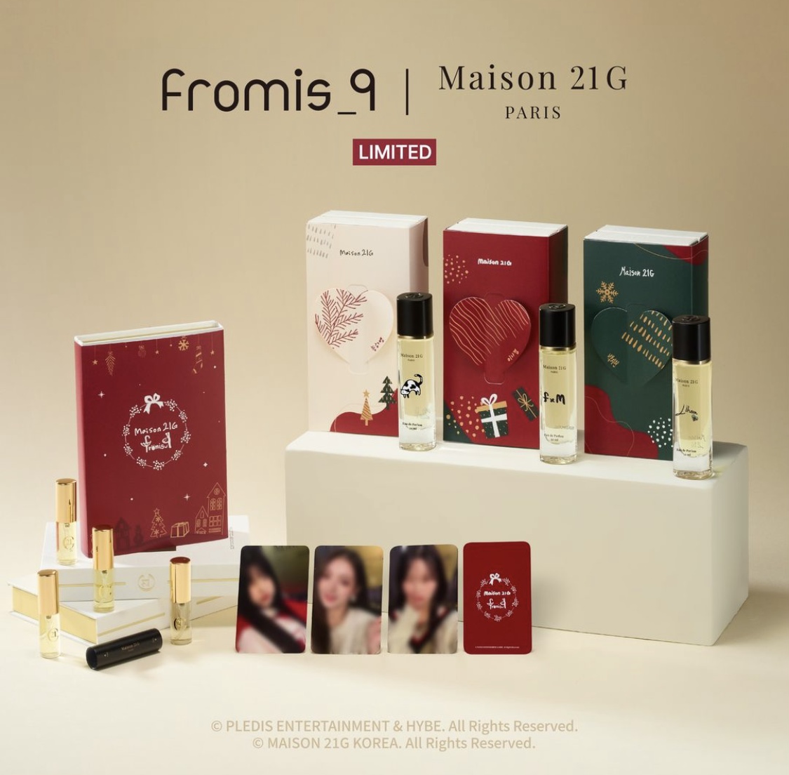Maison 21G × fromis_9♡》ハヨン・ナギョン・ジホンをイメージした 