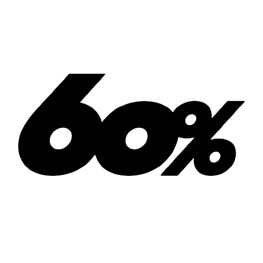 60%